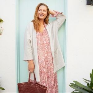 DONNI Ribbed Cardigan Sweater One Size NWT $99 Retail